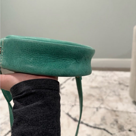 Portland leather goods small circle crossbody in surf - Picture 6 of 6